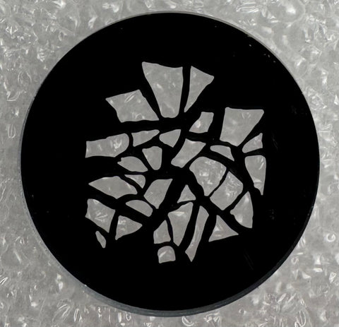 Clay Paky 085908/001 Glass Gobo Ø 31,5mm / 23mm Litho Alpha 300 700 HPE