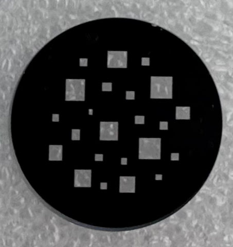 Clay Paky 085903/001 Glass Gobo Ø 31,5mm / 23mm Litho Alpha 300 700 HPE