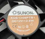 Sunon Fan 12V DC 2.6W KDE1208PTB1 Martin MAC 250 500 Roboscan 918