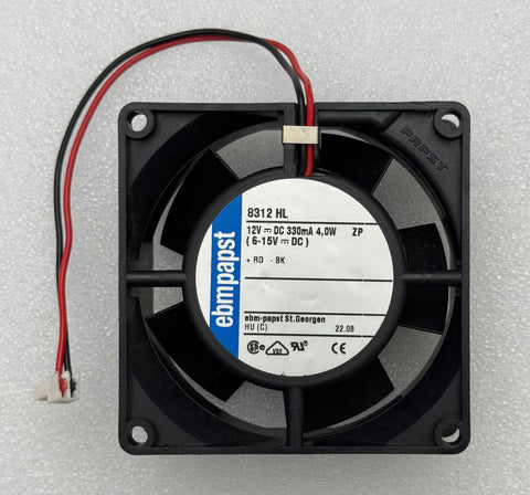 ebm-papst Fan 8312 HL 12v 4W 62222079
