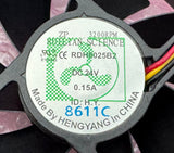 Martin [50480549] Rolling Fan Rush MH3 Beam PAR 2 RGBW Zoom Ruilian Science RDH8025B2 24V 0.15A