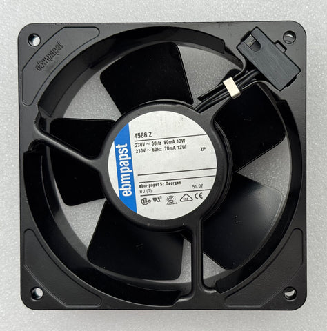 Clay Paky 030704/002 Stage Scan Fan ebm-papst 4586Z 230v 13W Golden Super Combicolor