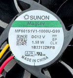 Robe 16030064 Fan KD1206 PHB1 (2).F.GN 60x60x15/connector L16 MF60151V1-1000U-G99 DC12v 1.58W Robin iPionte