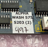 Clay Paky 699137/002 Motor Driver PCB S203/2 (2) Alpha Wash 575 Board