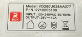 Martin 50480536 Switch Power Supply MH1 Profile / Plus / MH3 Beam 2210005100 VD280U028AA077 / VUP280F28A