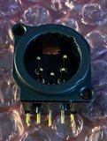 Martin 05143102 Connector 5 Pin XLR male PCB Mount Neutrik