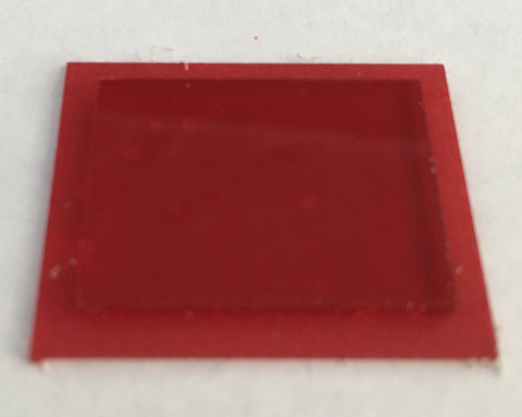 Martin 18600030 - Red filter plate 2 x 7 segment