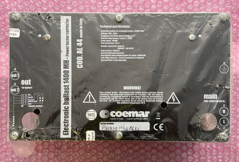 Coemar AL44 Ballast Electronic 1400 MH
