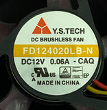 Martin M62222103 - Fan 40x40x20 12V w feedback w 3P Plug FD124020LB-N DC12V 0.06A